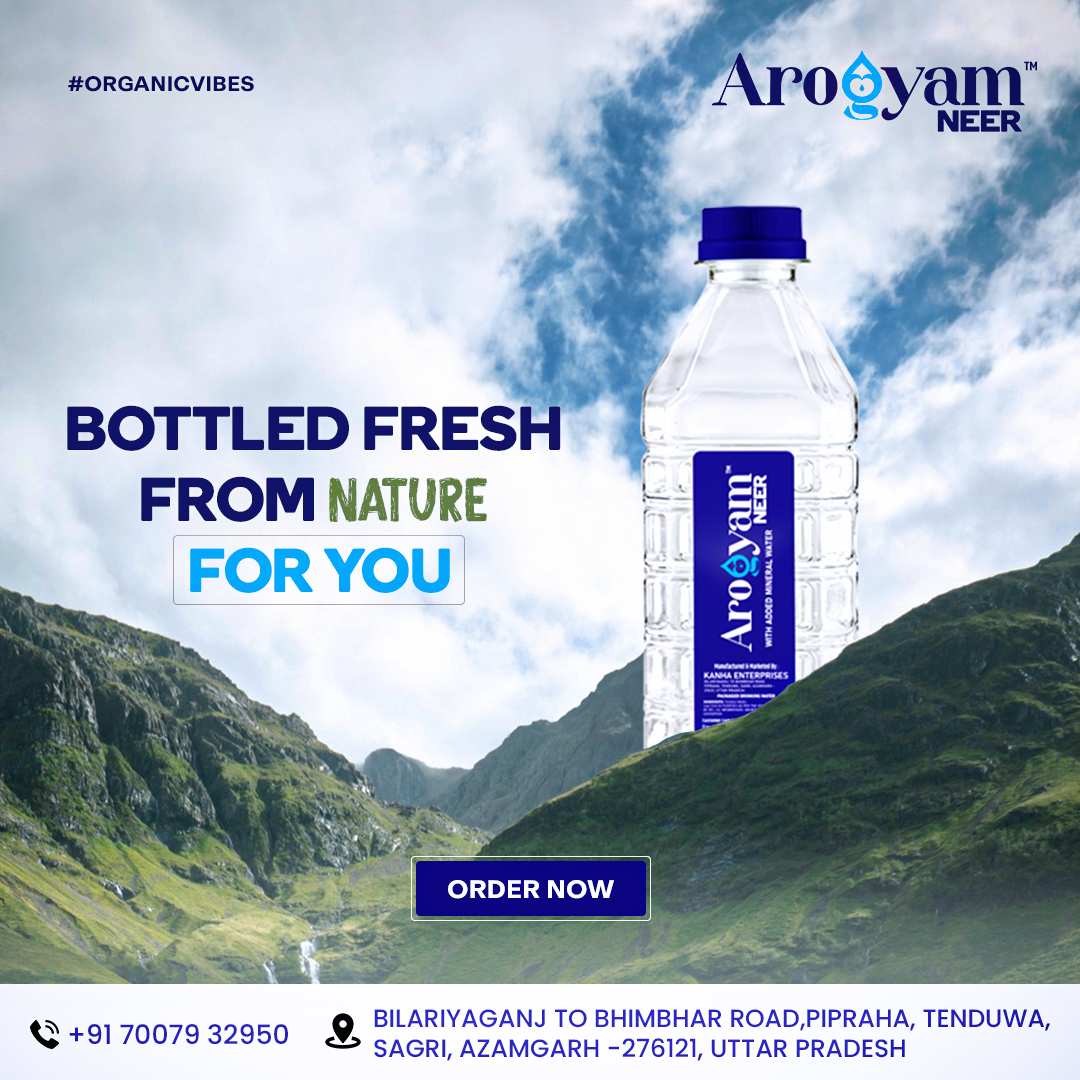 Arogyam Neer – 500ml Mineral Water Bottle - Image 3